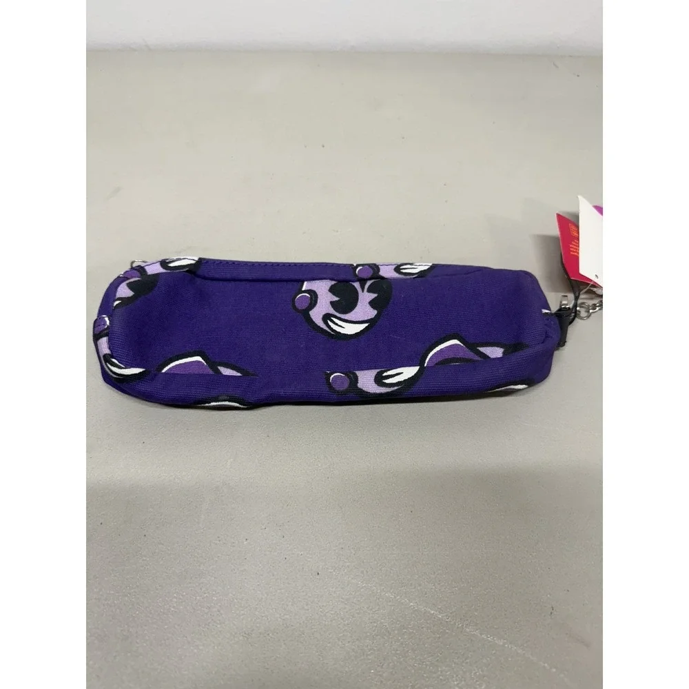 Kidrobot Pencil Case Pouch Includes FatCap Vinyl Figure BRAND NEW 2008 Purple